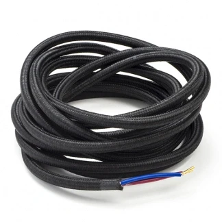 Afbeelding van Strijkijzersnoer Calex 3 meter (2 x 0.75 mm², Zwart)