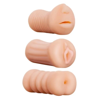 Afbeelding van XXX To Go Threesome Mini Masturbator Set