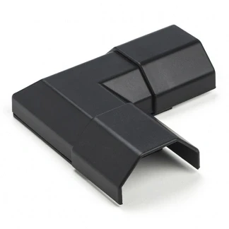 Afbeelding van Kabelgoot hoek Goobay 3.3 x 1.8 cm (Plastic, Zwart)