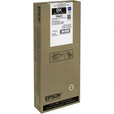 Afbeelding van Epson Inktcartridge Wf c5xxx Series L, 3.000 Pagina&#039;s, Oem C13t944140, Zwart