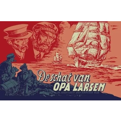 Afbeelding van De avonturen van Kapitein Rob 13 schat opa Larsen