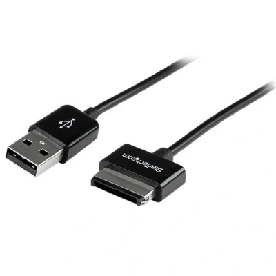 Afbeelding van StarTech.com USB2ASDC3M mobiele telefoonkabel Zwart USB A Asus 40 pin