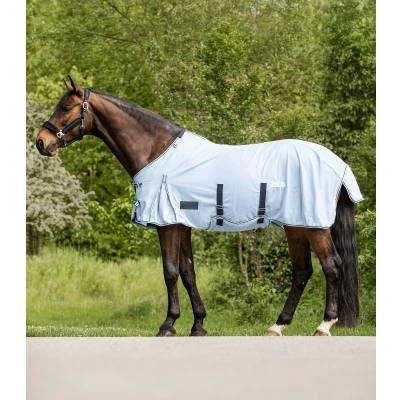 Image de Waldhausen Couverture Anti Mouches Protect Bleu clair/Bleu foncé 125/175