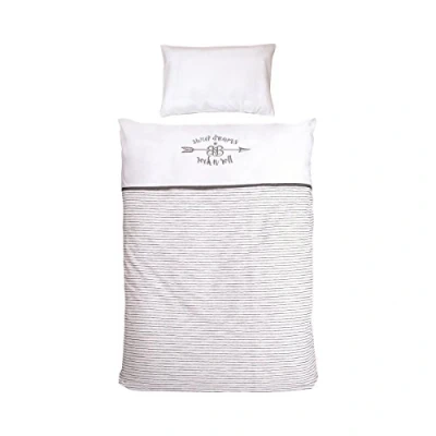 Image de roba Parure de Lit Bébé Rock Star Baby 3 2 Pièces 100% Coton Housse 100 x 135 cm + Taie 40 60