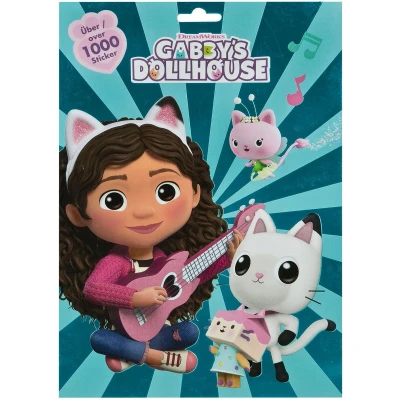 Afbeelding van Undercover Mega Stickerboek Gabby&#039;s Poppenhuis