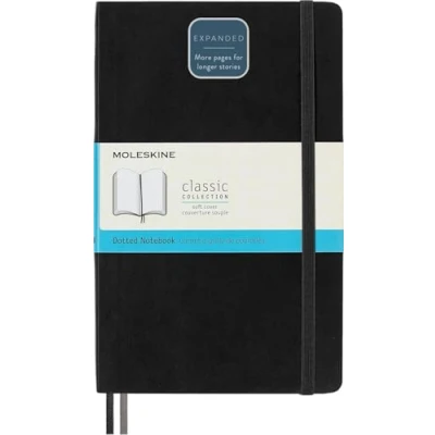Image de Carnet augmentés pointille grand format souple noir