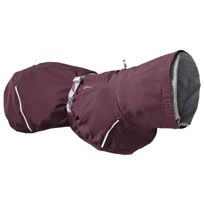 Afbeelding van Hurtta. Mudventure Coat 4 seizoenen regenjas Eco Eggplant 35 cm