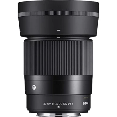 Image de Objectif hybride Sigma 30mm f/1.4 DC DN Contemporary noir pour Fuji X