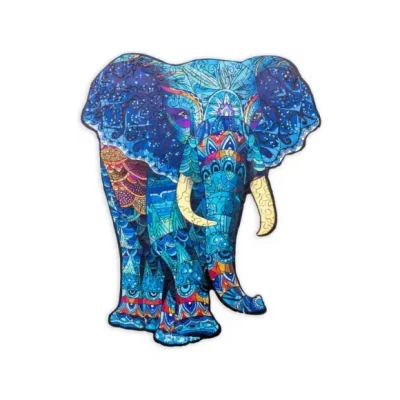 Afbeelding van Puzzel A3 Olifant