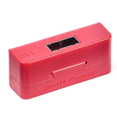 Afbeelding van Smartkeeper CSK DL10 DVI poortslot Rood Zonder sleutel