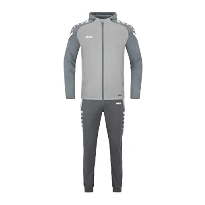 Afbeelding van Jako Performance Vrijetijdspak Met Kap Heren Zachtgrijs / Steengrijs Maat: 4XL