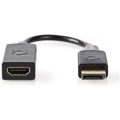 Afbeelding van Nedis DisplayPort Kabel CCBW37150AT02 Antraciet Anthracite / 0.20 m