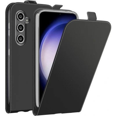 Afbeelding van Accezz Hoesje Geschikt voor Samsung Galaxy S23 FE Met Pasjeshouder Flipcase Zwart