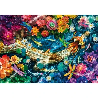 Image de Puzzle Compact 1000 pièces : Rivière Koi