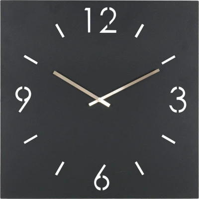 Afbeelding van TIME 60 x Klok Zwart