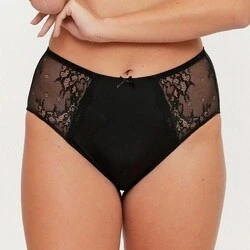 Afbeelding van Lingadore slip voor dames zwart maat m