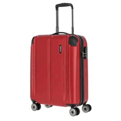 Afbeelding van Travelite City 4 Wiel Trolley S red Harde Koffer