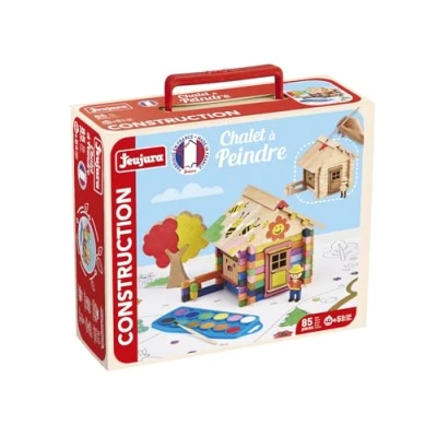 Afbeelding van Bouwspel Jeujura Chalet to Paint