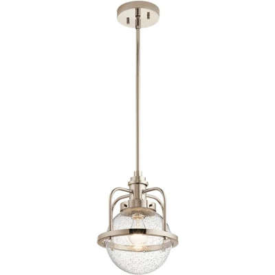 Afbeelding van Kichler LED Pendelarmatuur Triocent 1X E27 Max 60W IP44 Dimbaar Polished Nickel
