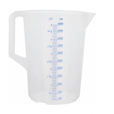 Afbeelding van Maatbeker Kunststof, 5 liter