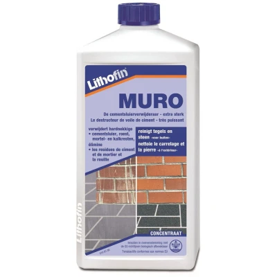 Afbeelding van Lithofin Muro cementsluierverwijderaar steen buiten 1 liter