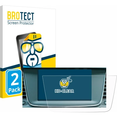 Afbeelding van BROTECT Screenprotector voor Opel Grandland X Hybrid 2020 IntelliLink 5.0 Folie Beschermfolie transparant (2 Stuks)
