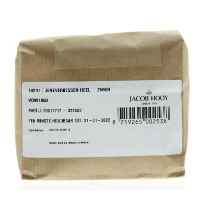 Afbeelding van Jacob Hooy Jeneverbessen 250gr