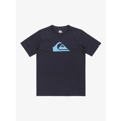 Afbeelding van Quiksilver COMP LOGO Unisex Tshirt print voor kinderen, Maat: 152, Dark blue