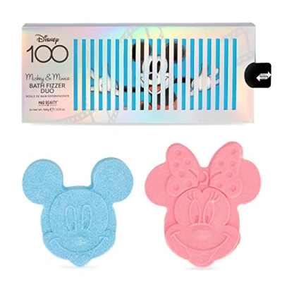 Afbeelding van Disney 100 badbommen Mickey &amp; Minnie Mouse badballen duo gelimiteerde editie