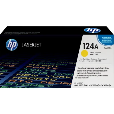 Afbeelding van HP Tonercartridge Q6002A 124A geel