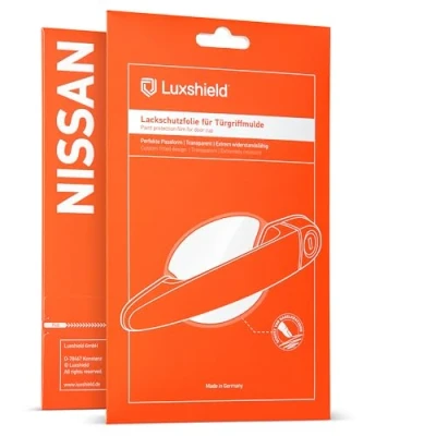 Afbeelding van Luxshield Deurgreep beschermfolie voor Qashqai 2 (II) J11 Facelift I 2017 2022 krasbestendig, lakbescherming transparant glanzend zelfklevend