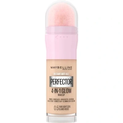 Image de Maybelline New York Instant Anti Age Perfector 4 in 1 Glow Fair Light Cool Base de teint, cernes, BB crème, Fond teint et Illuminateur en un Beige 20 ml