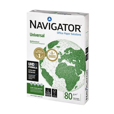 Image de Papier A4 NAVIGATOR UNIVERSAL 80g/m2 Blanc