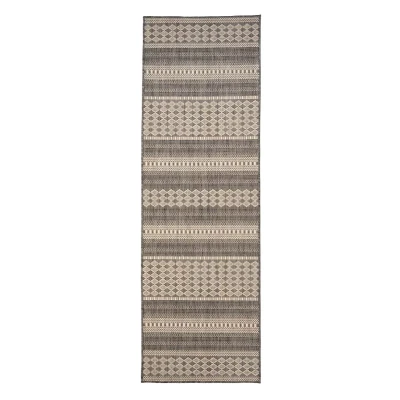 Afbeelding van Balkonkleed Coastal Sunset Grijs/beige 80x250 Cm