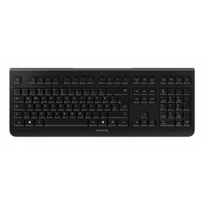 Image de CHERRY KW 3000 Clavier silencieux, de grande taille sans fil 2.4 GHz QWERTZ Allemand noir emballage plastique