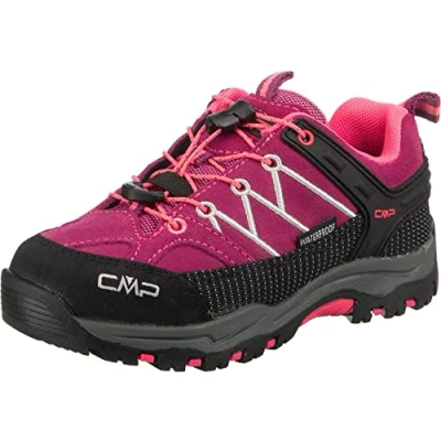 Afbeelding van CMP Rigel Low WP 3Q13244 Wandelschoenen Berry / Pink Fluo Kinderen EU 29