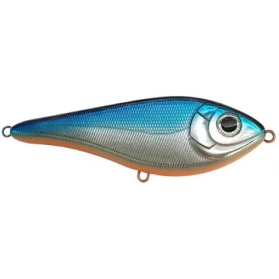 Afbeelding van Strike Pro Buster Swim Blue Chrome 13cm (66g) Jerkbait