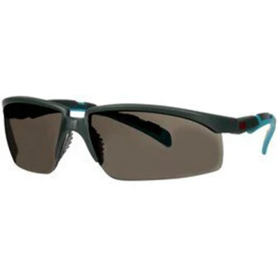 Afbeelding van 3M S2002SGAF BGR Veiligheidsbril Met anti condens coating, kras Verstelbare hoek Turquoise, Grijs EN 166 DIN