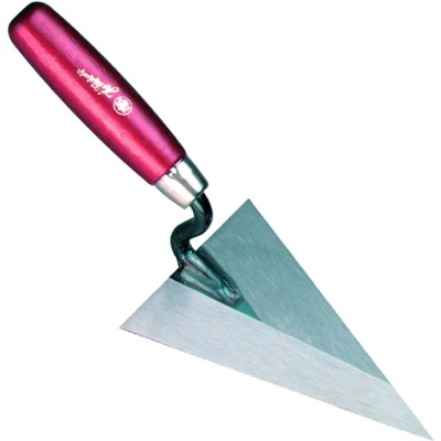 Afbeelding van Metselmeisje Pleisterspaan RVS spits 160mm