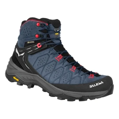 Afbeelding van Salewa ALP Trainer 2 MID GORE TEX Outdoorschoenen, Dames, Maat: 37, Java blue/fluo coral Schoenen