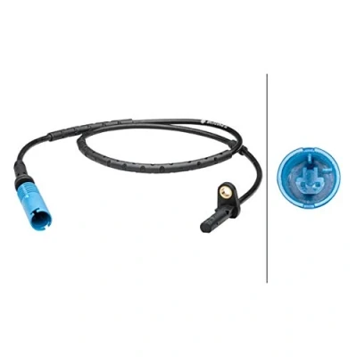 Afbeelding van HELLA 6PU 012 679 351 ABS sensor Actieve 2 MERCEDES BENZ: C Class Saloon, T modell, Coupe