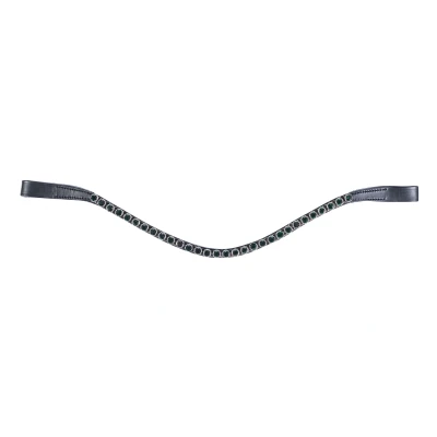 Image de HKM Frontal Precious Vert Foncé