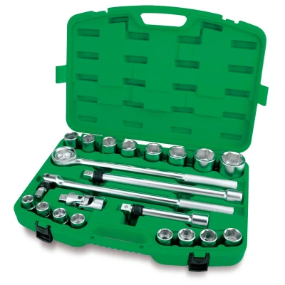 Afbeelding van TOPTUL GCAI2102 Gereedschapset 21 19, 21, 22, 23, 24, 26, 27, 29, 30, 32, 35, 36, 38, 41, 46, 50 Vierkant