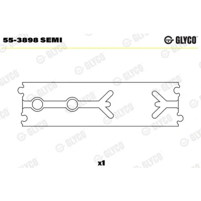 Afbeelding van GLYCO 55 3898 SEMI Penbus