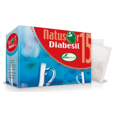 Afbeelding van Soria Natural Kruidenthee Diabesil Nr15 Zakjes