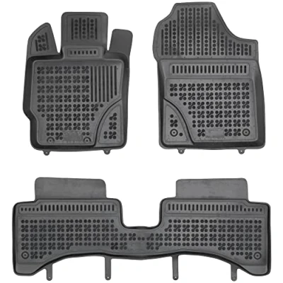 Afbeelding van M MOTOS Rubberen automatten voor Toyota Yaris III 2014 2020 Verbeter je reiscomfort met de antislip automat vloermatten alle weersomstandigheden, bescherming cont