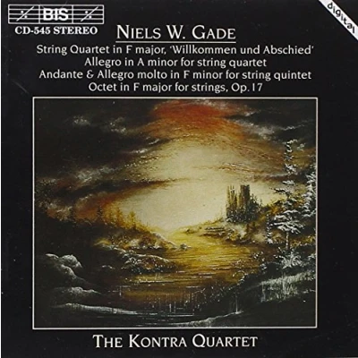 Afbeelding van The Kontra Quartet Gade: String In F Major (CD)
