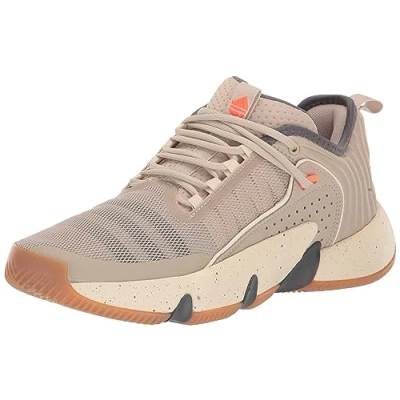 Afbeelding van adidas Vanquish 6 Lea Hardloopschoenen voor heren, Wonder Beige Carbon White, 40 EU