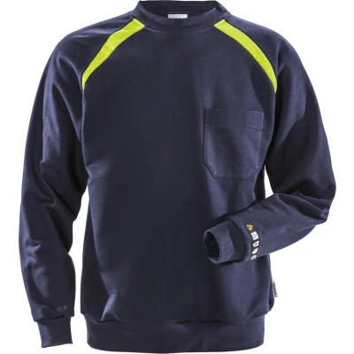 Afbeelding van Fristads Flamestat Sweatshirt 984 Sfla Donker marineblauw