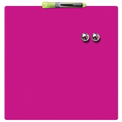 Afbeelding van Whiteboard Nobo tegel 36x36cm roze magnetisch
